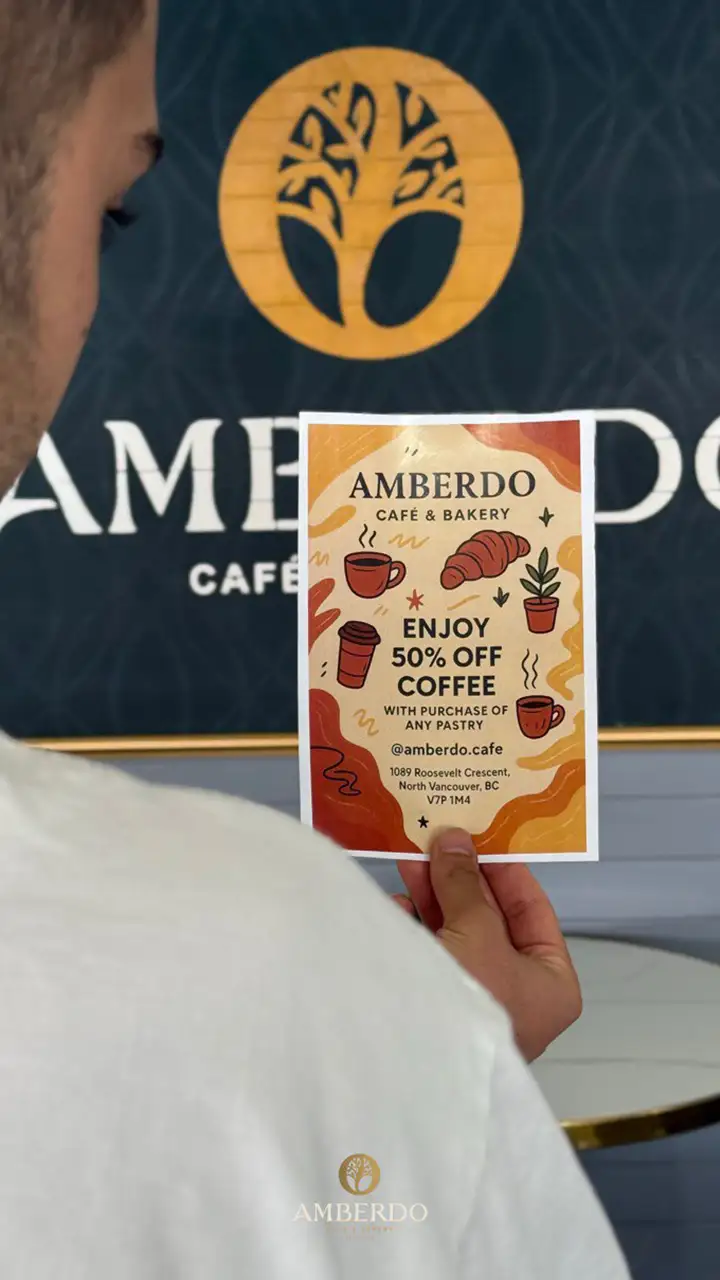 image of amberdo menu
